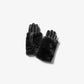 2-in-1 Leather and Faux Fur Gloves