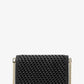 Jet Set Medium Woven Leather Crossbody Bag