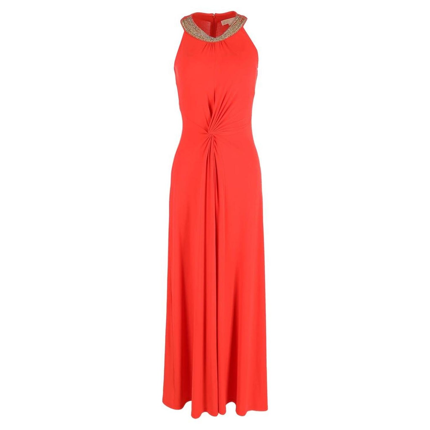 Michael Kors Evening Maxi Dress in Red Viscose