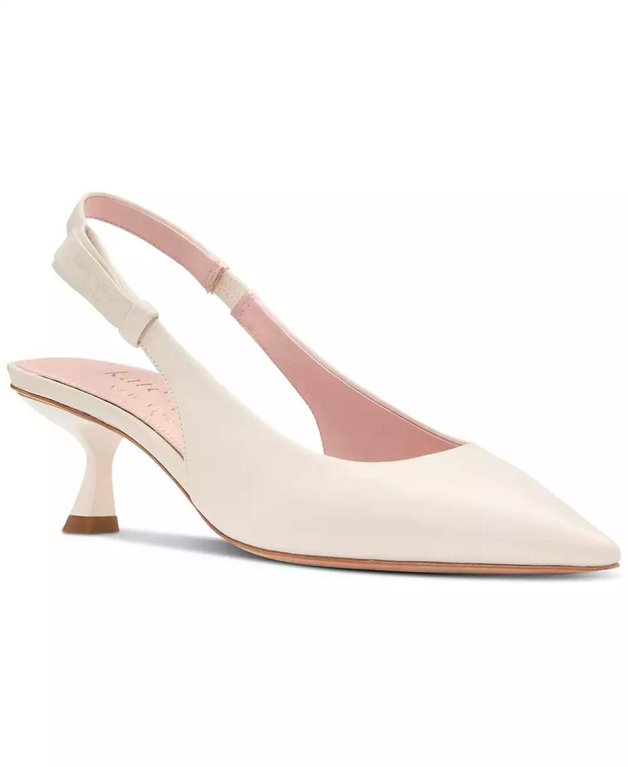 Women's Riley Slingback Kitten-Heel Pumps