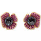 Gold-Tone Color Cubic Zirconia Poppy Mini Stud Earrings