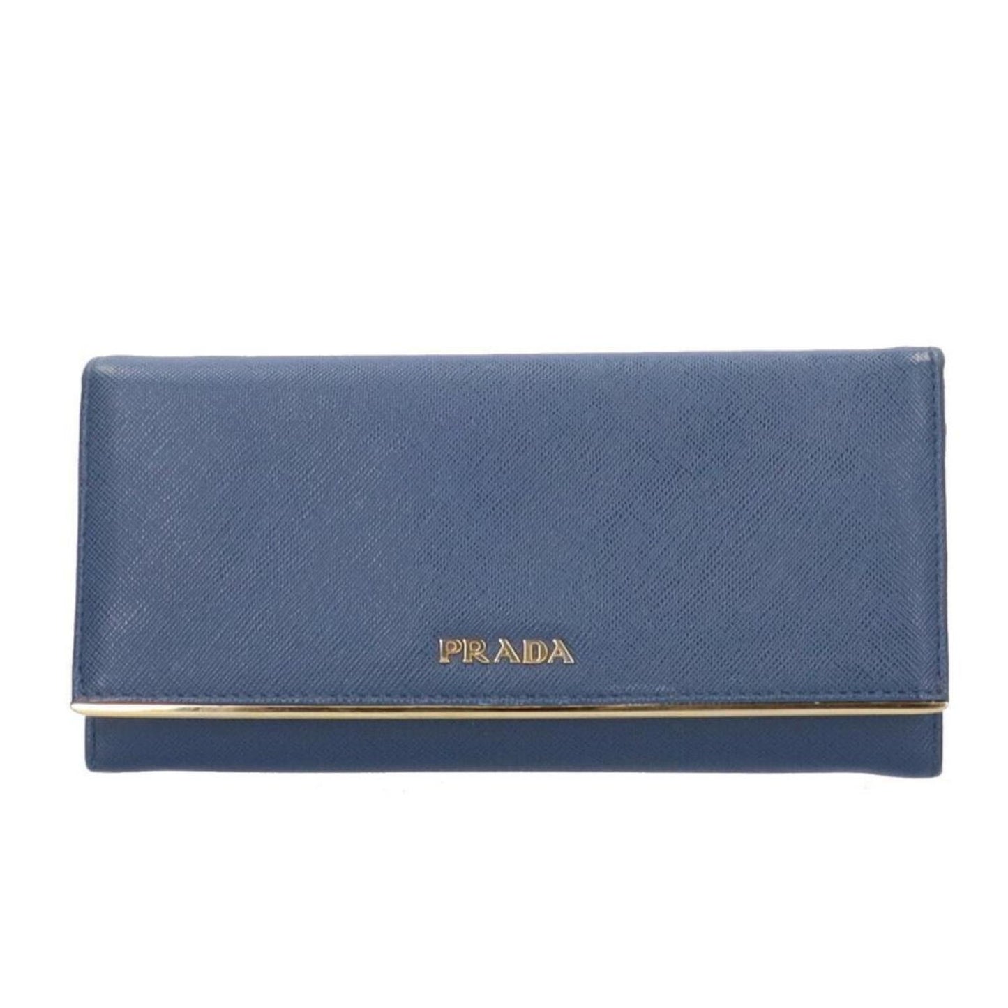 Prada Saffiano  Leather Wallet  (Pre-Owned)