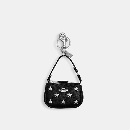 Coach Outlet Mini Nolita Bag Charm With Star Print