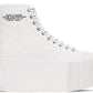 White 'The Platform High Top' Sneakers