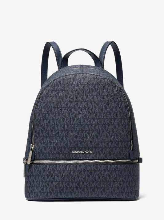 Rhea Medium Signature Logo Backpack