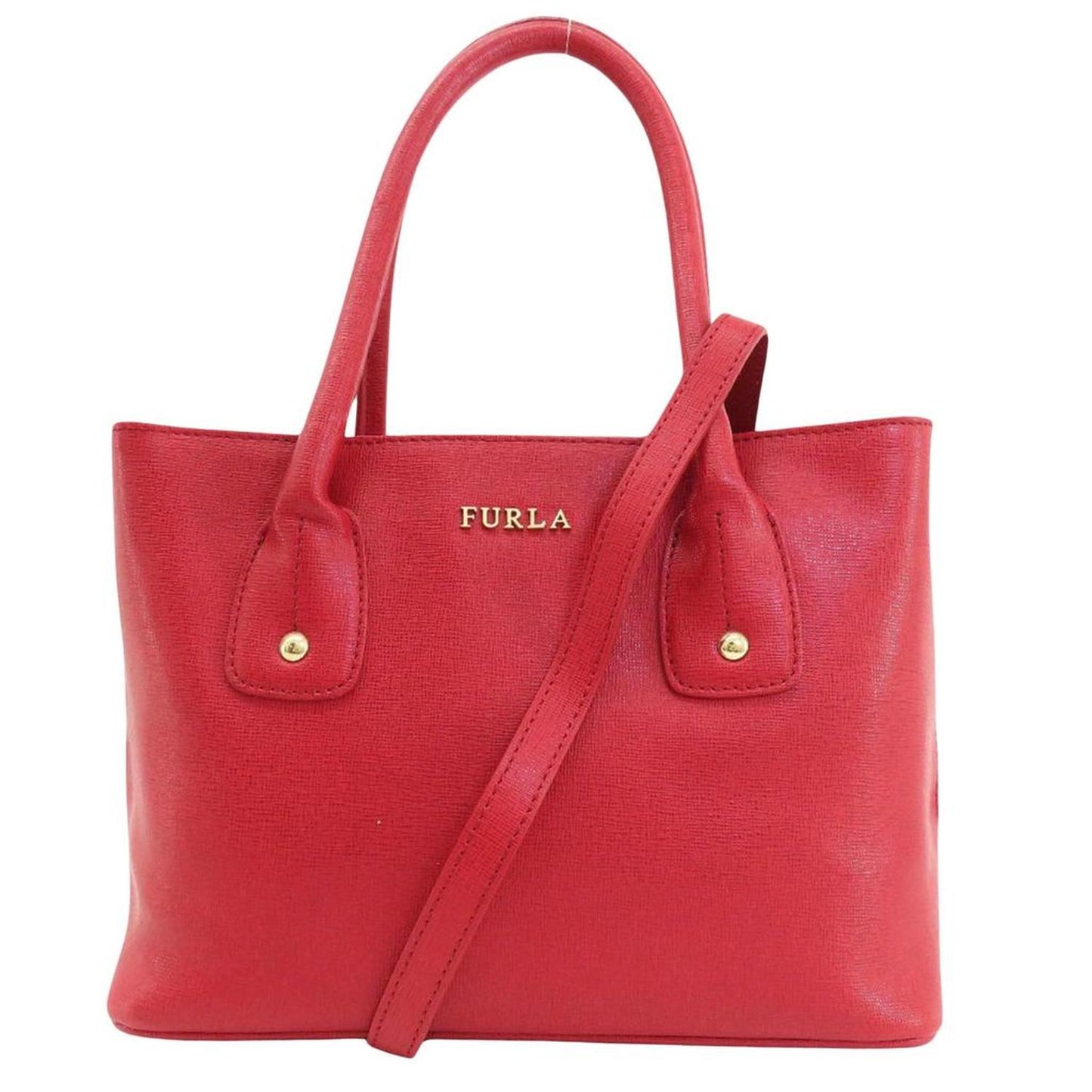 Furla  Leather Tote Bag (Pre-Owned)