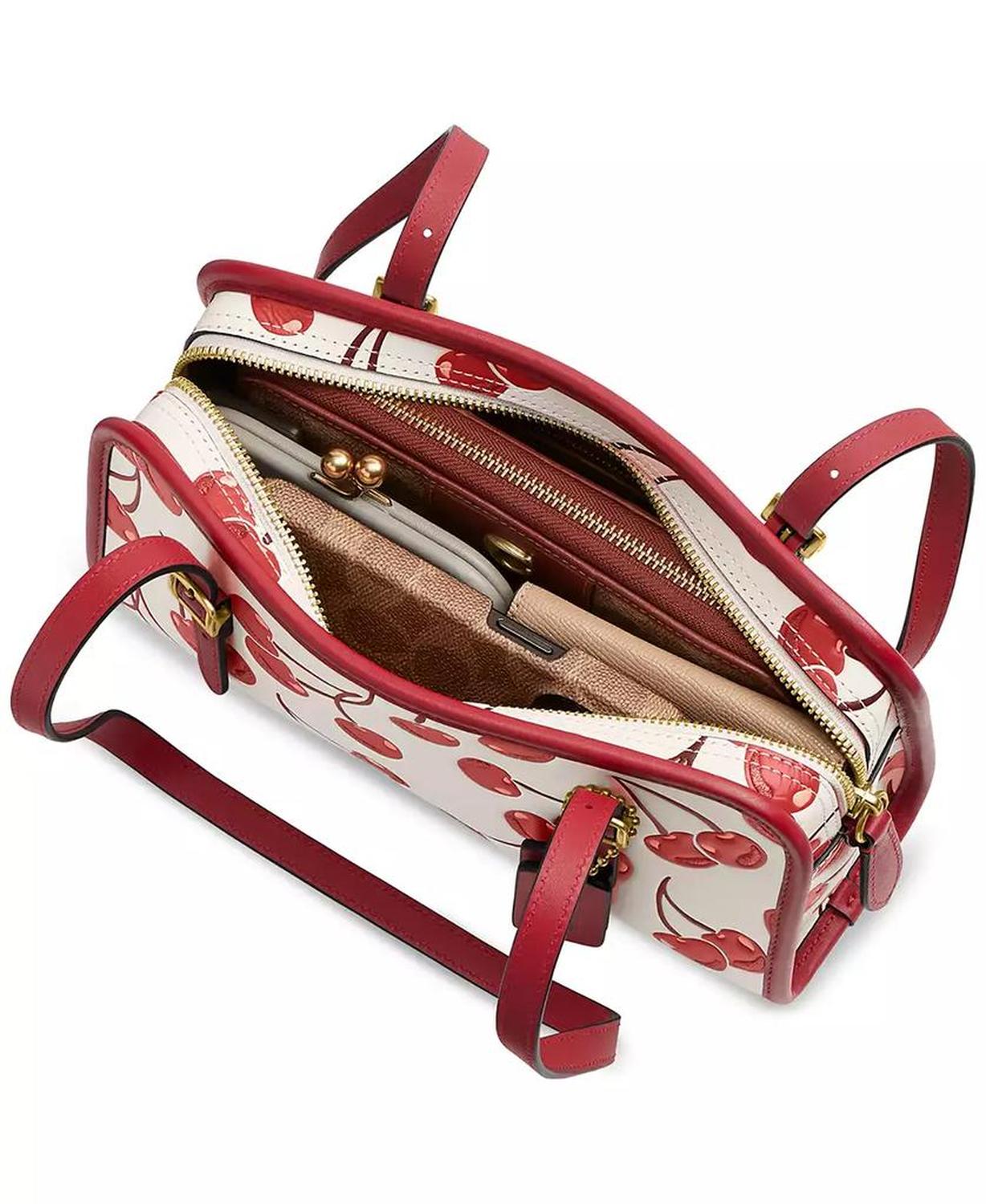 Originals Cherry Print Leather Swing Shoulder Bag