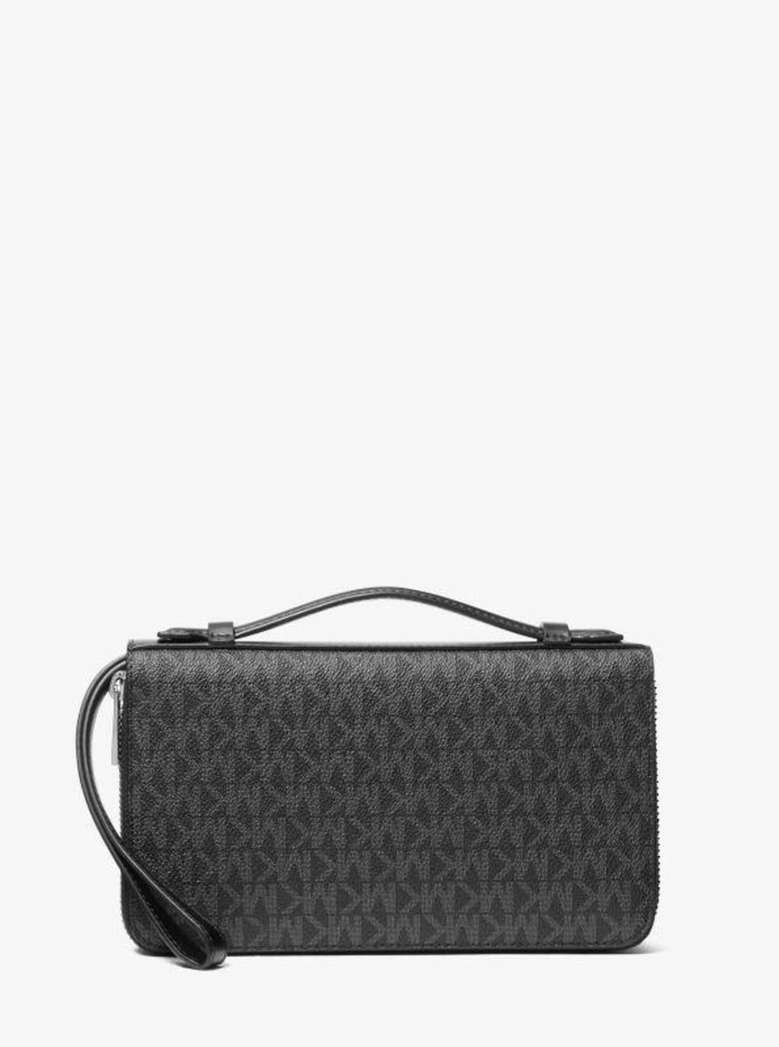 Cooper Signature Logo Wristlet