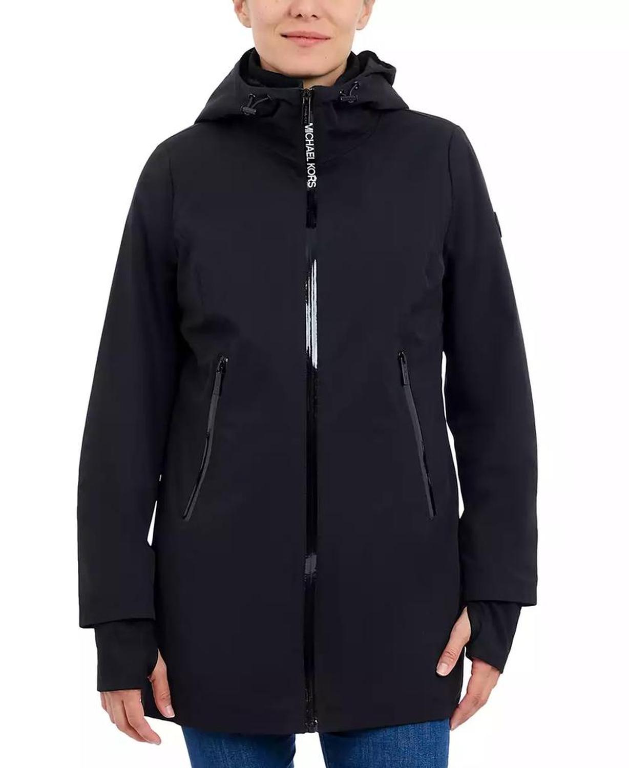 MICHAEL Women's Hooded Softshell Coat