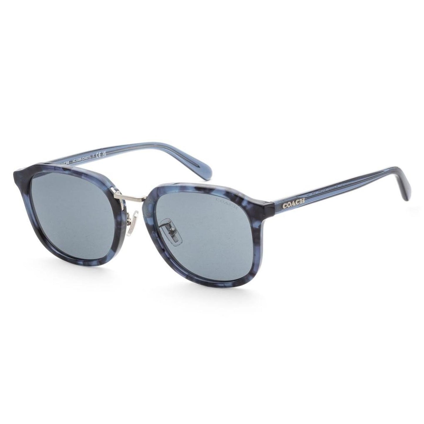 Coach Men's Sunglasses Blue Tortoise 54mm Sunglasses