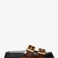 Colby Burnished Leather Flat Sandal