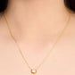 23k Gold-Plated Sterling Silver Pendant Necklace, 16" + 3" extender