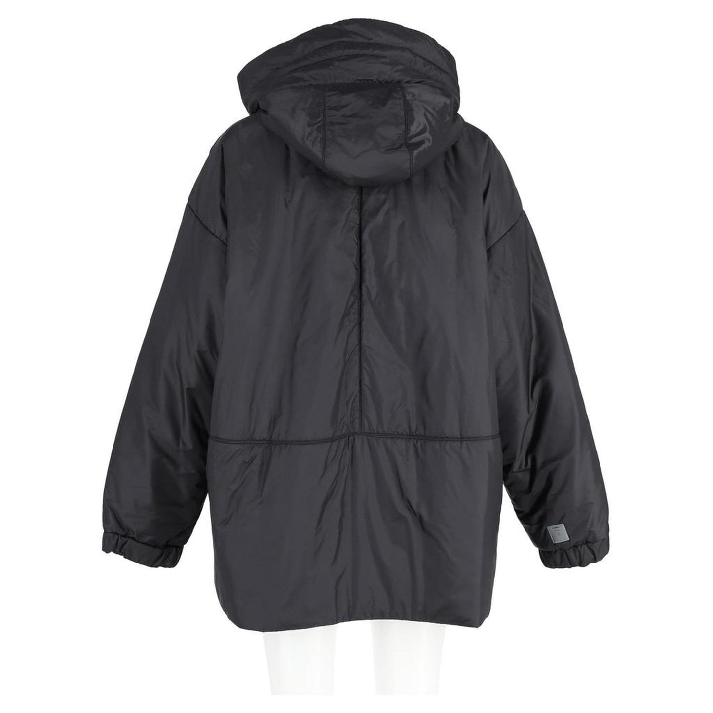 Greenfe Oversized Down Jacket in Black Polyester