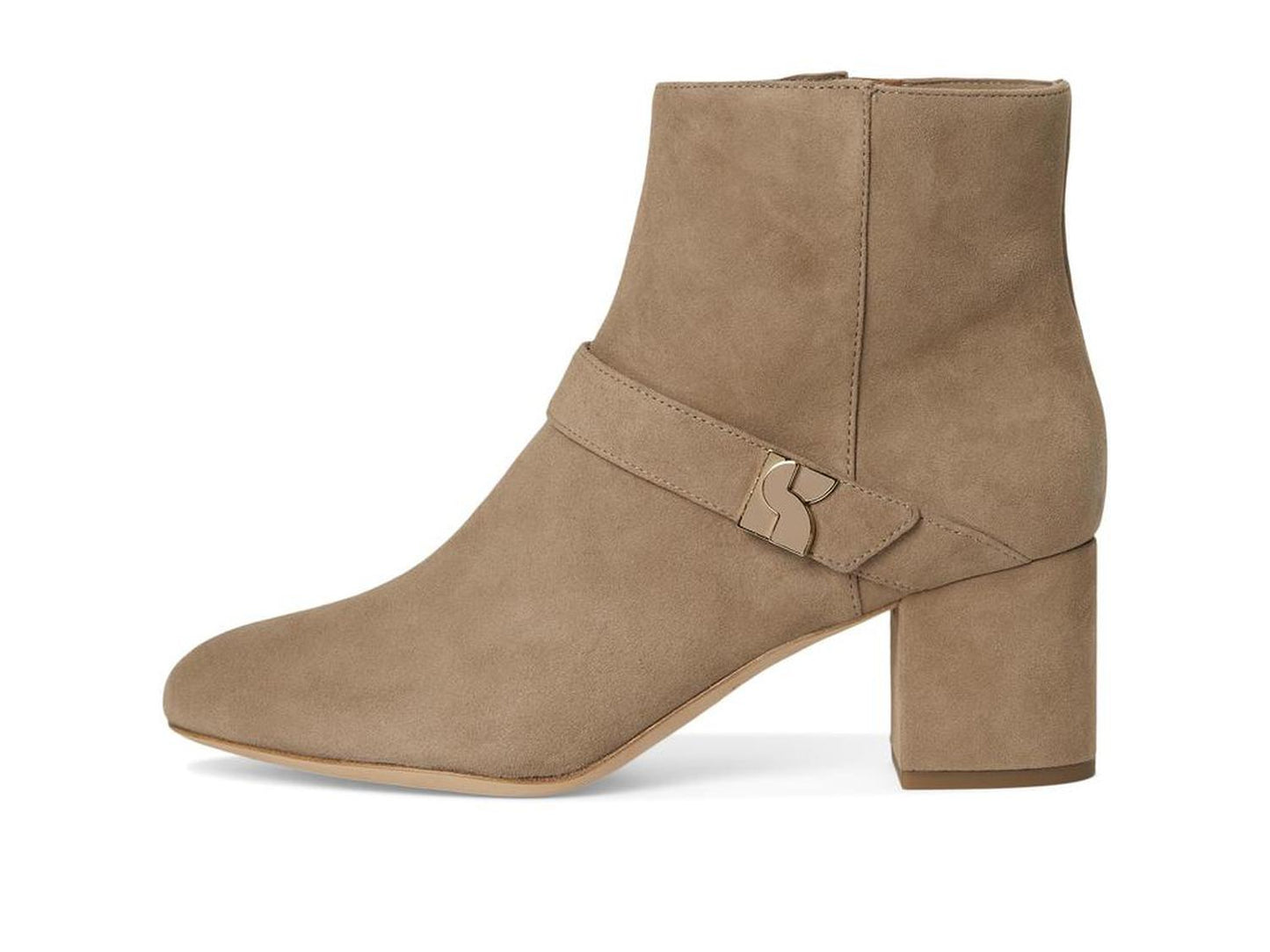 Dakota Zip Up Mid Heeled Bootie