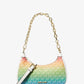 Cora Medium Rainbow Logo Shoulder Bag