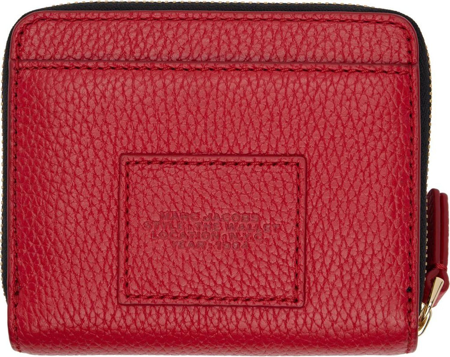 Red 'The Leather Mini Compact' Wallet