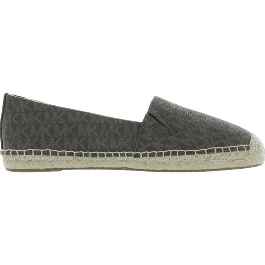 Kendrick Womens Faux Leather Slip On Espadrilles