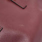 Michael Kors Burgundy Leather Large East West Hamilton Tote