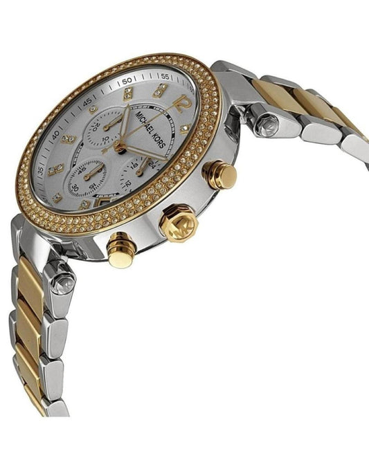 Michael Kors Parker MK5626 Women's Two-Tone Chronograph 39mm Watch