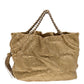 Chanel Gold Quilted Leather Ca D'oro Tote