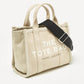 Beige/light Green Canvas Small The Tote Bag