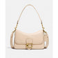 Soft Tabby Leather Shoulder Bag with Removable Crossbody Strap