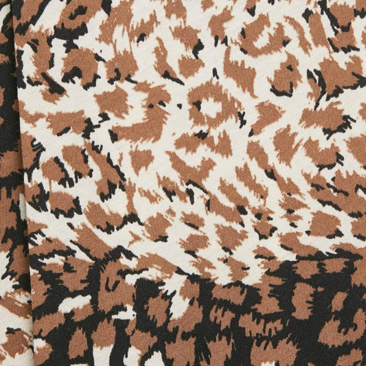 Marc By Marc Jacobs Brown Animal Print Cotton Stole