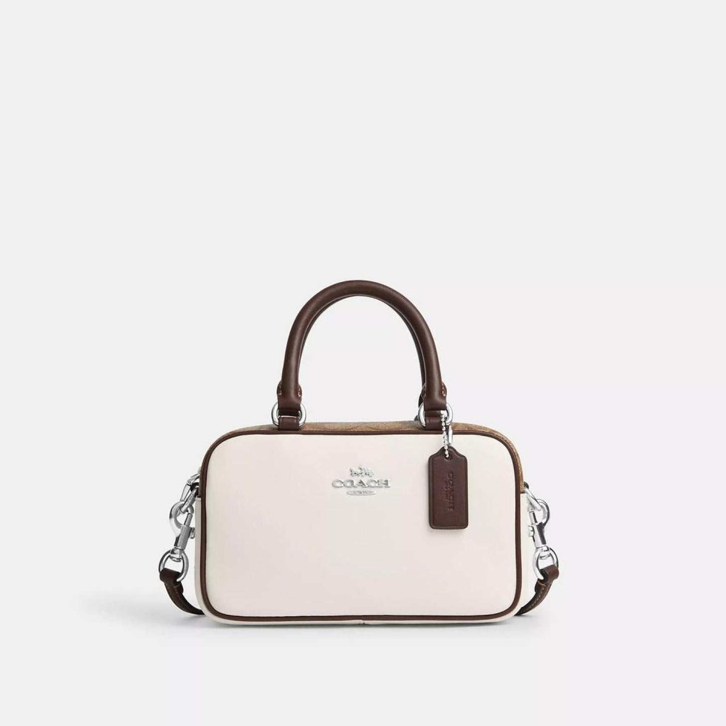 Coach Outlet Satchel Crossbody In Signature Colorblock