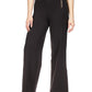 Womens Crepe Dressy Wide Leg Pants