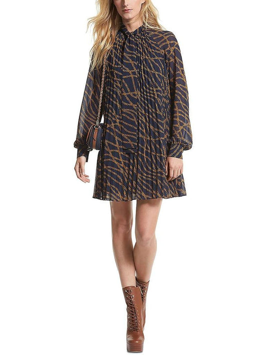 Womens Printed Mini Mini Dress