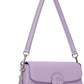 Purple 'The Clover Shoulder' Bag