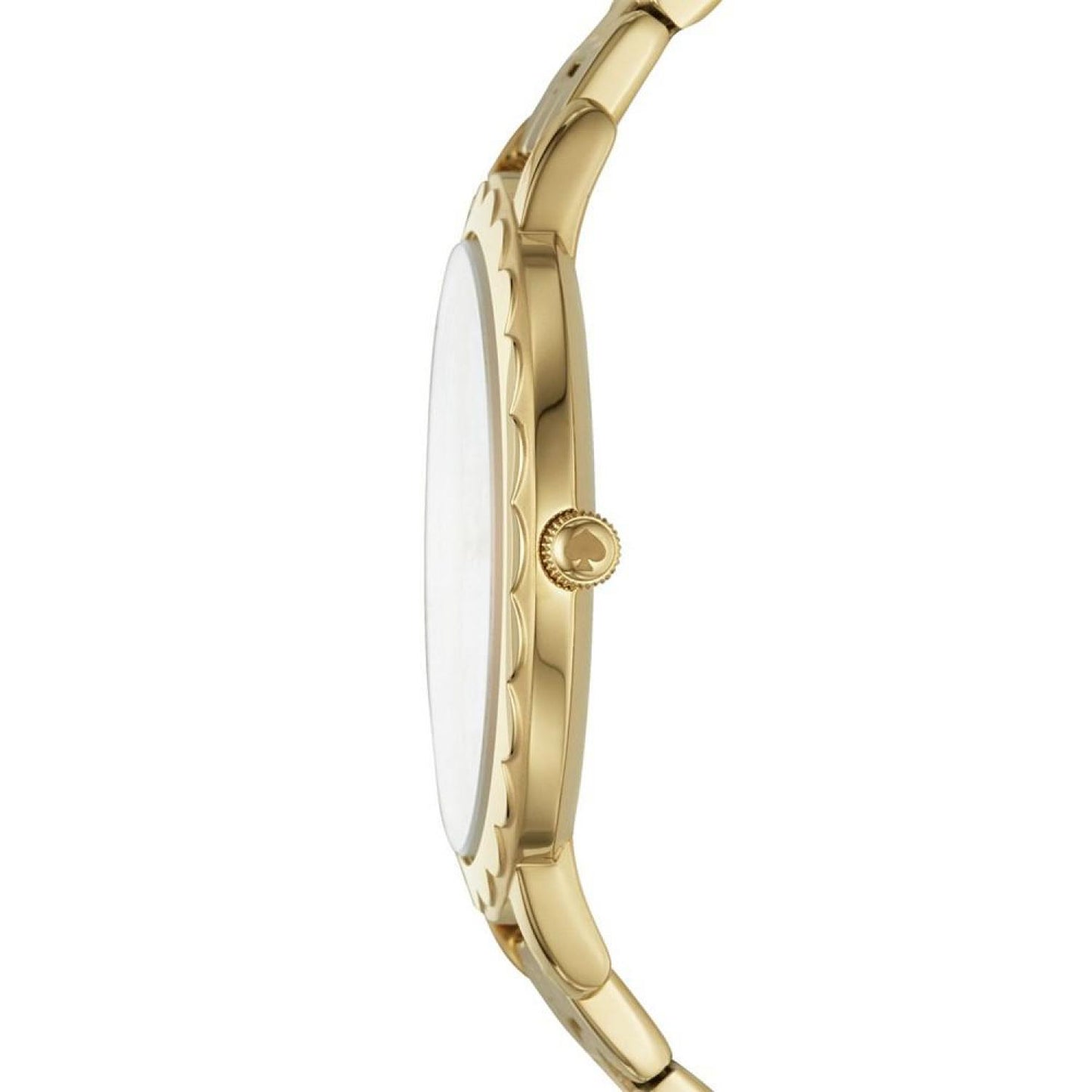 Women's Morningside Scallop Three-Hand Gold-Tone Stainless Steel Watch 38mm, KSW1494