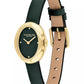 Women's Sammy Green Leather Strap Watch, 22.5mm