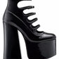 Kiki 160MM Leather Platform Ankle Boots