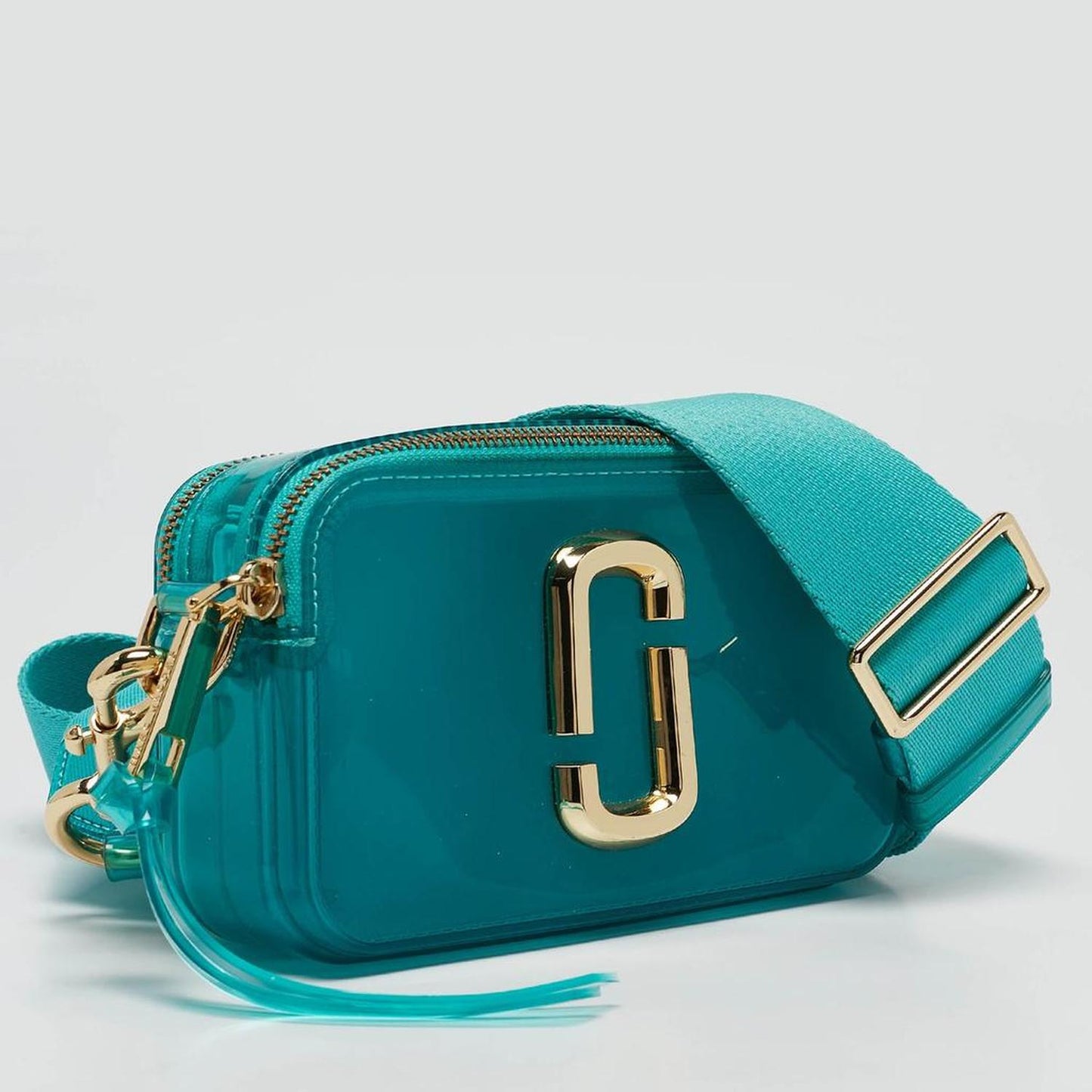 Turquoise Jelly The Snapshot Camera Crossbody Bag