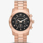 Oversized Runway Rose Gold-Tone Watch