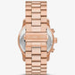 Oversized Runway Rose Gold-Tone Watch