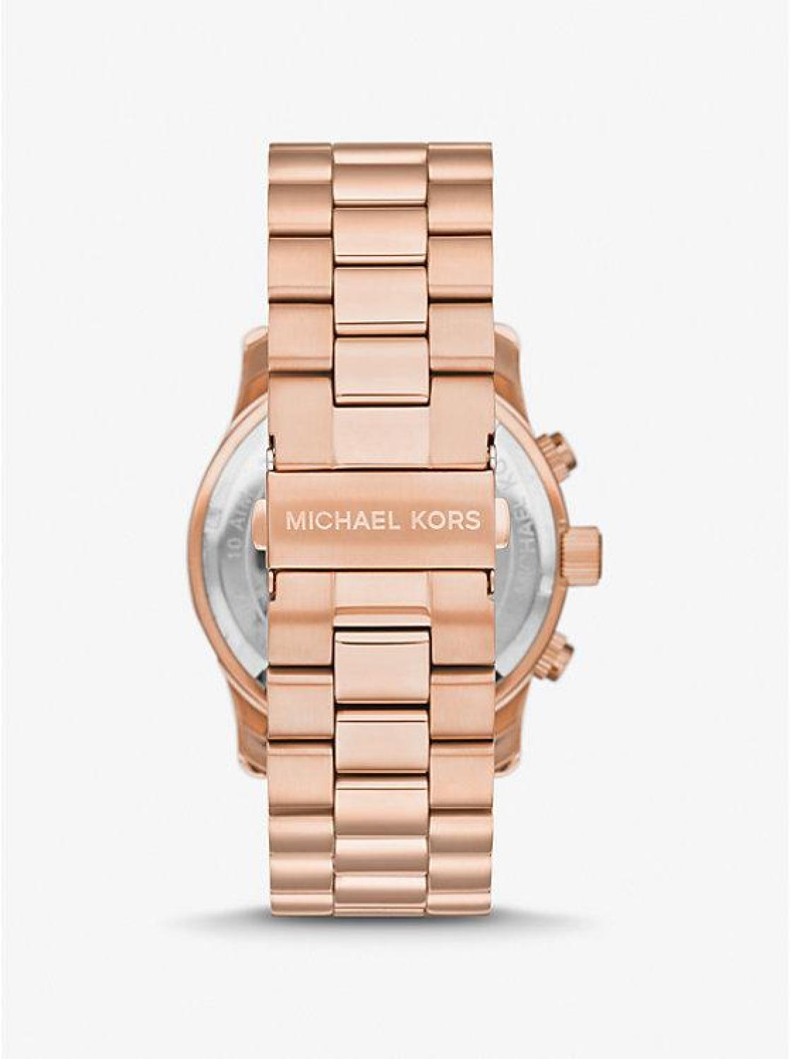 Oversized Runway Rose Gold-Tone Watch