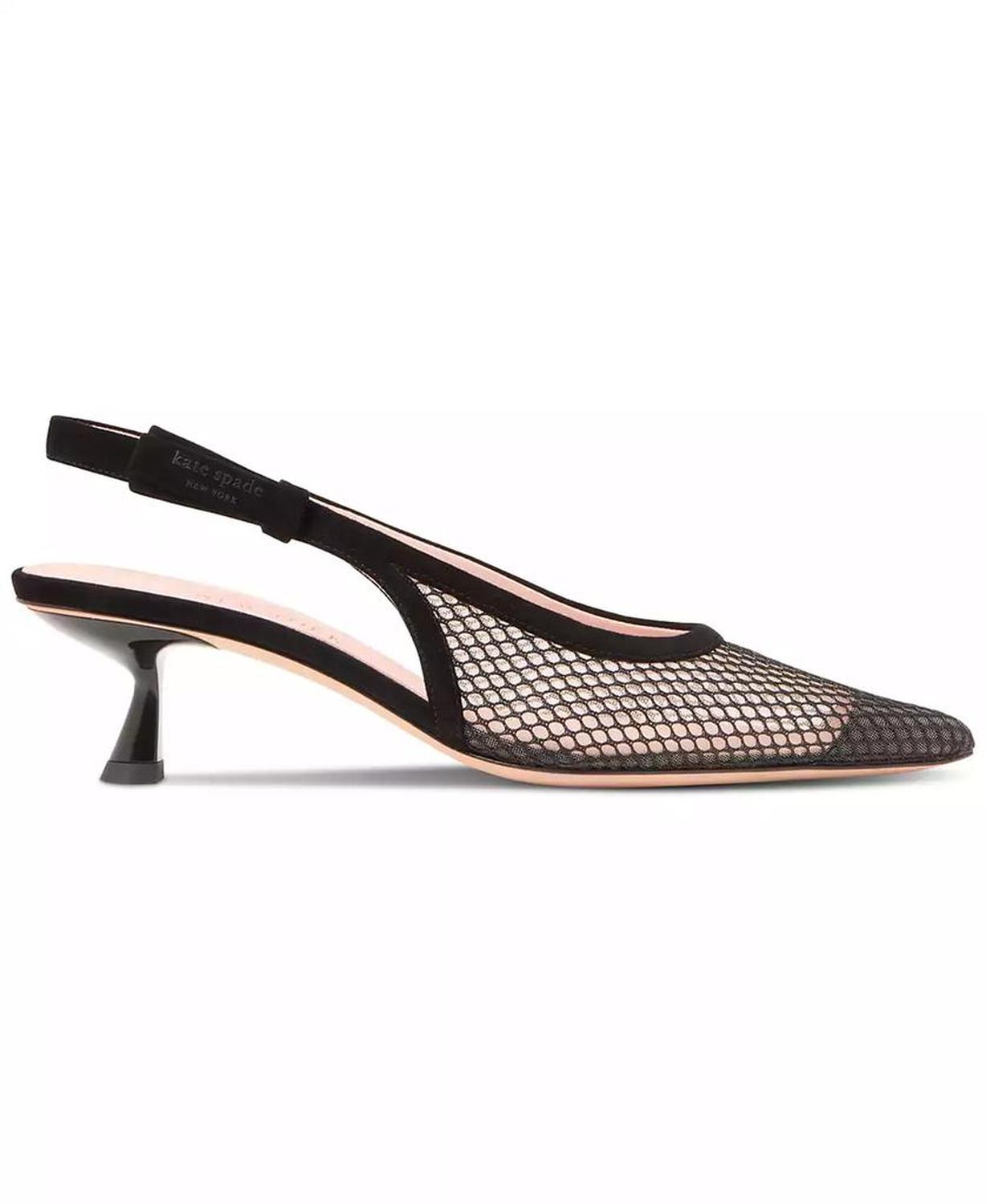 Women's Riley Slingback Kitten-Heel Pumps