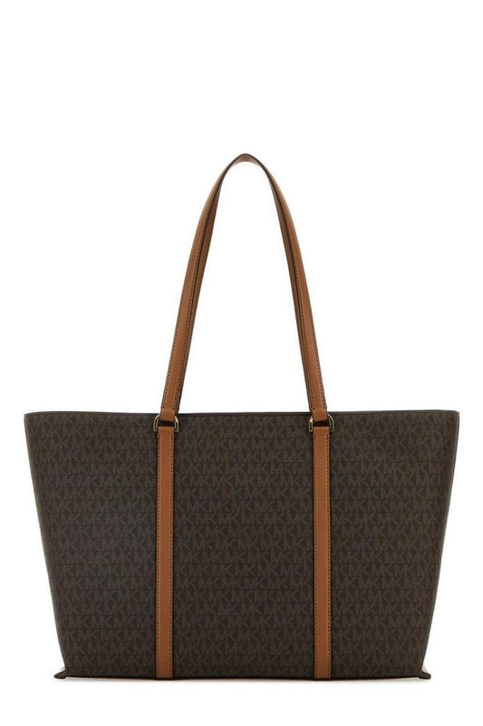 Michael Michael Kors Temple Large Signature Logo Tote Bag