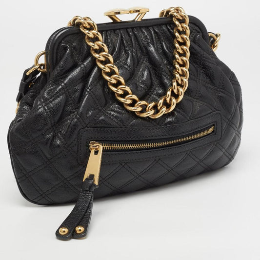 Marc Jacobs  Quilted Leather Little Stam Shoulder Bag