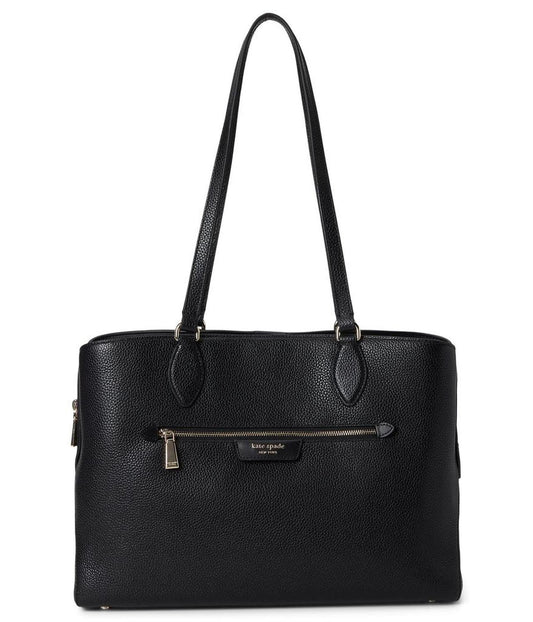 Hudson Pebbled Leather Work Tote