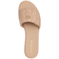 Women's Holly Quilted Puffy "C" Slide Flat Sandals