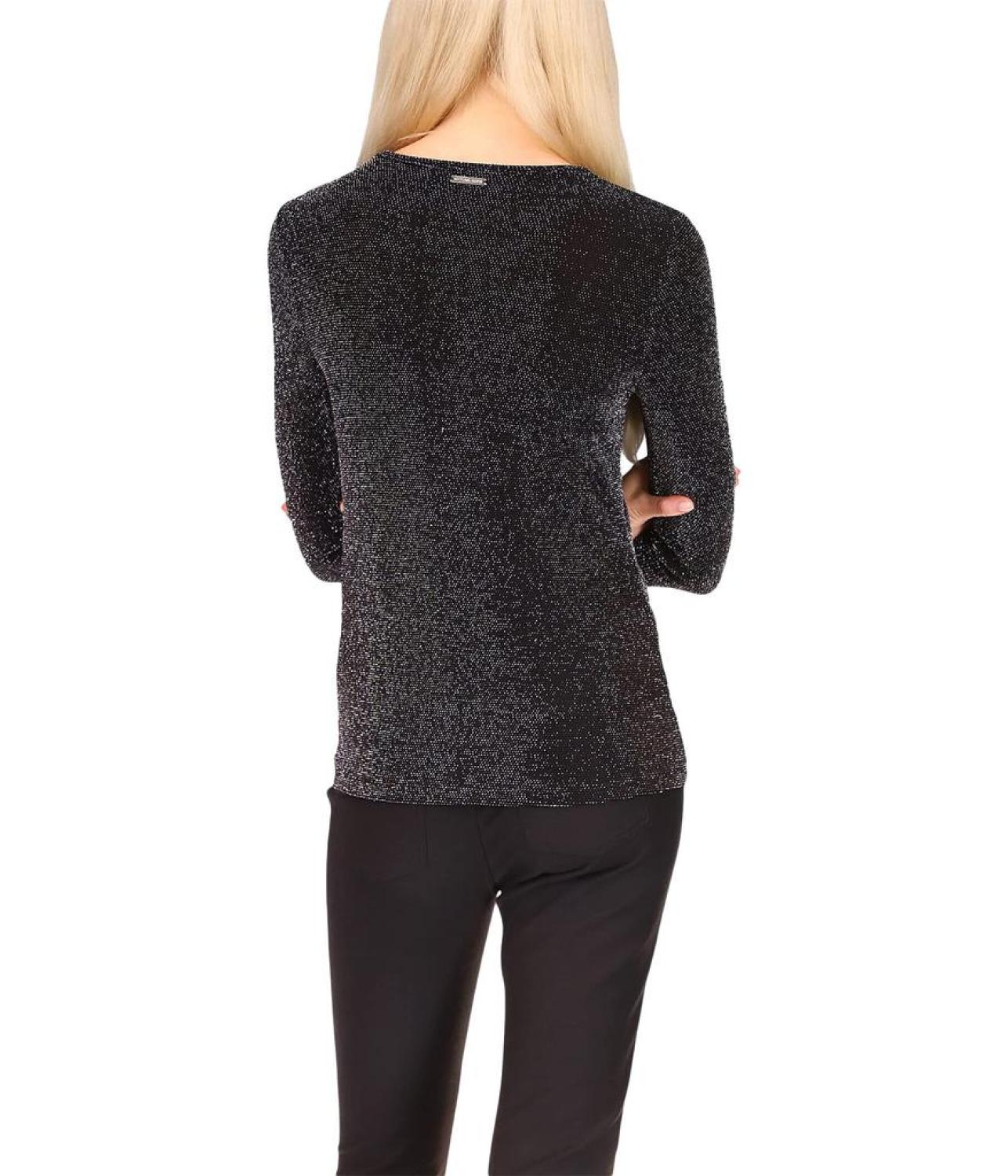 Twist Hem Long Sleeve Top