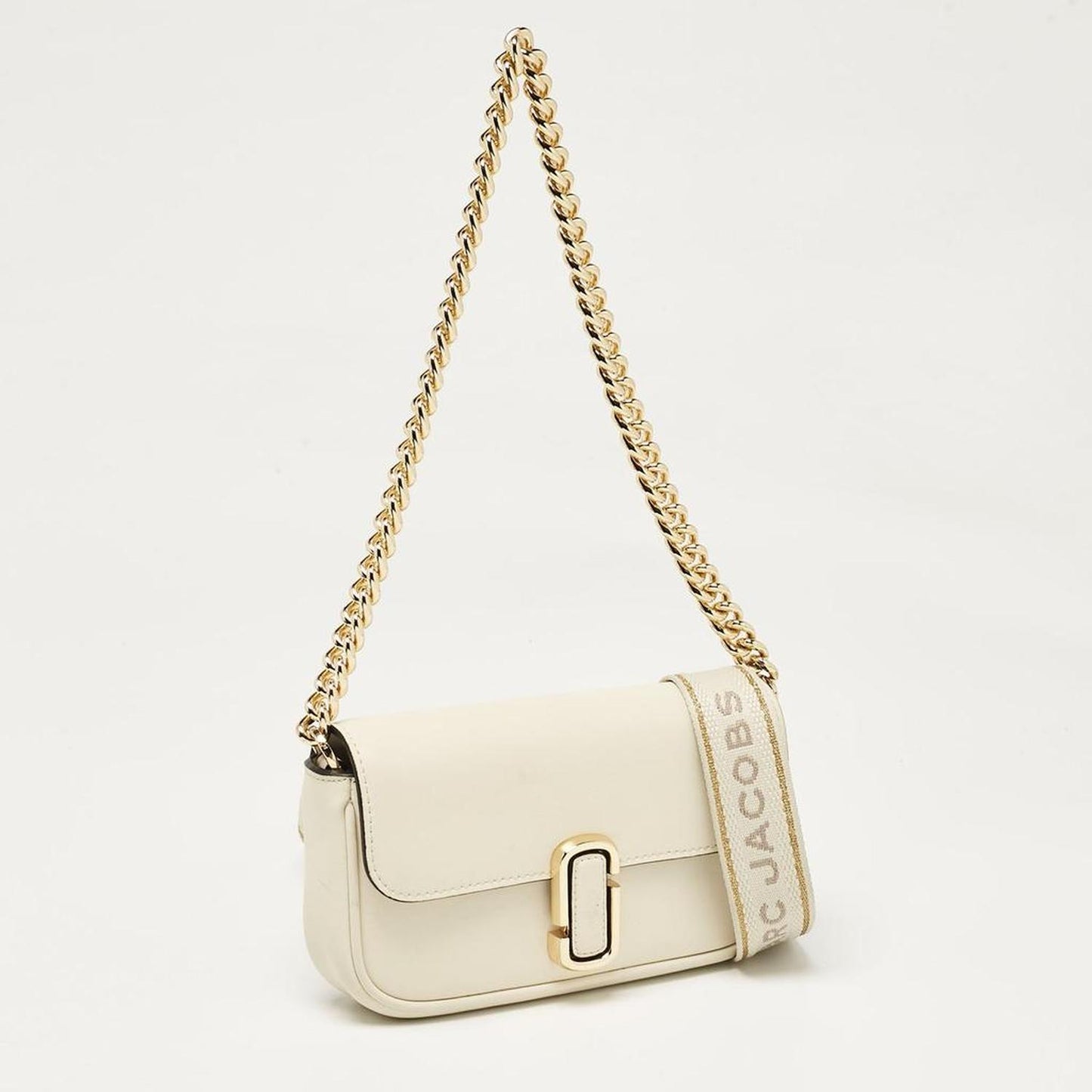 Off White Leather Mini The J Marc Shoulder Bag