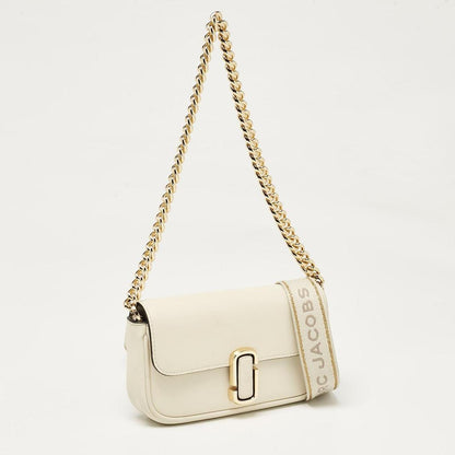 Off White Leather Mini The J Marc Shoulder Bag