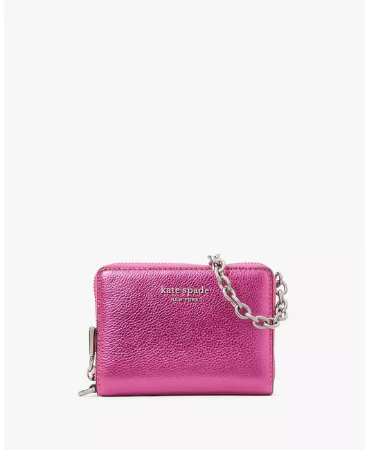 Natasha Chain Compact Wristlet Wallet