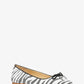 Nori Zebra Jacquard Ballet Flat