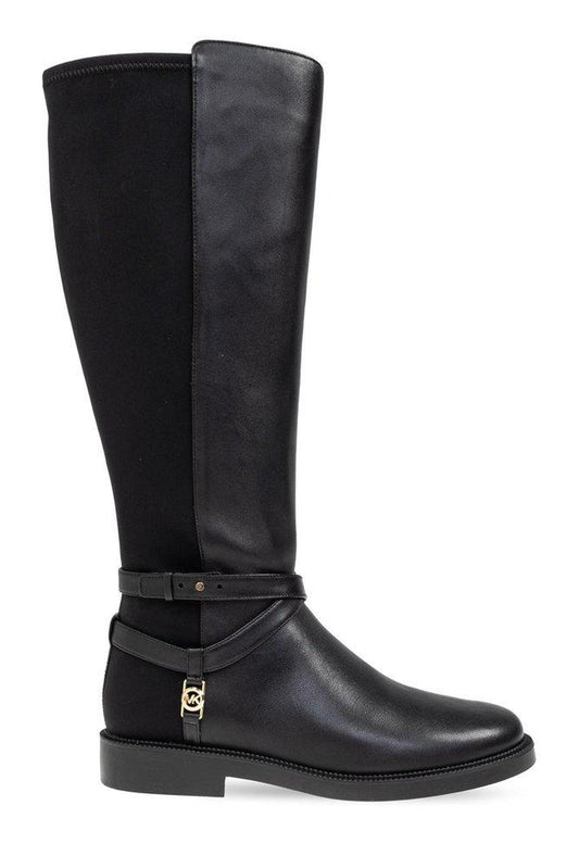 Michael Kors Abigail Logo Plaque Boots