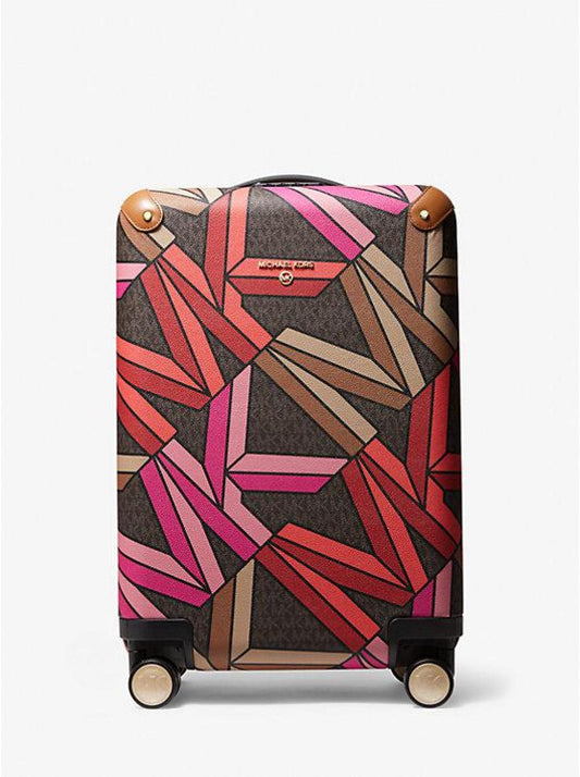 Jet Set Travel Small Graphic Logo Suitcase